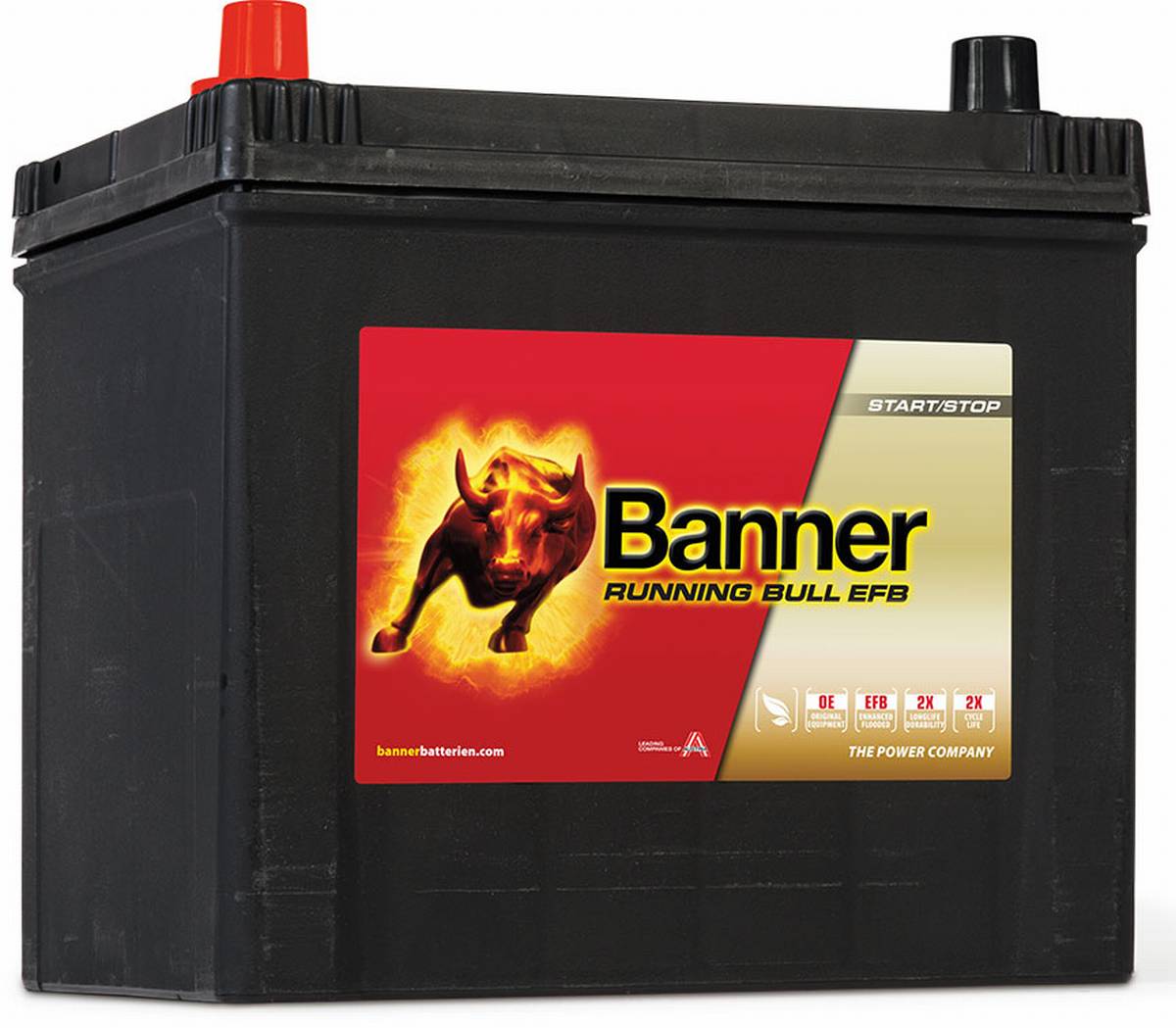 Banner EFB56516 Batteria auto Start-Stop Running Bull 12V 65Ah 550A