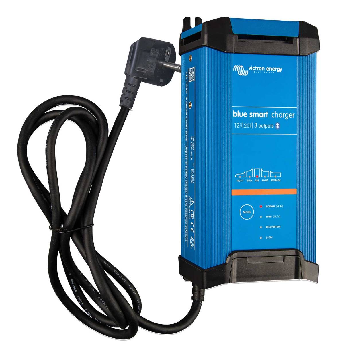 Victron IP22 12/30 (3) Blue Smart Charger per batterie al piombo e al litio