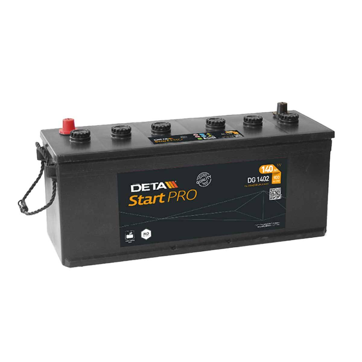DETA DG1402 Start Pro 12V 140Ah 900A Truck Battery