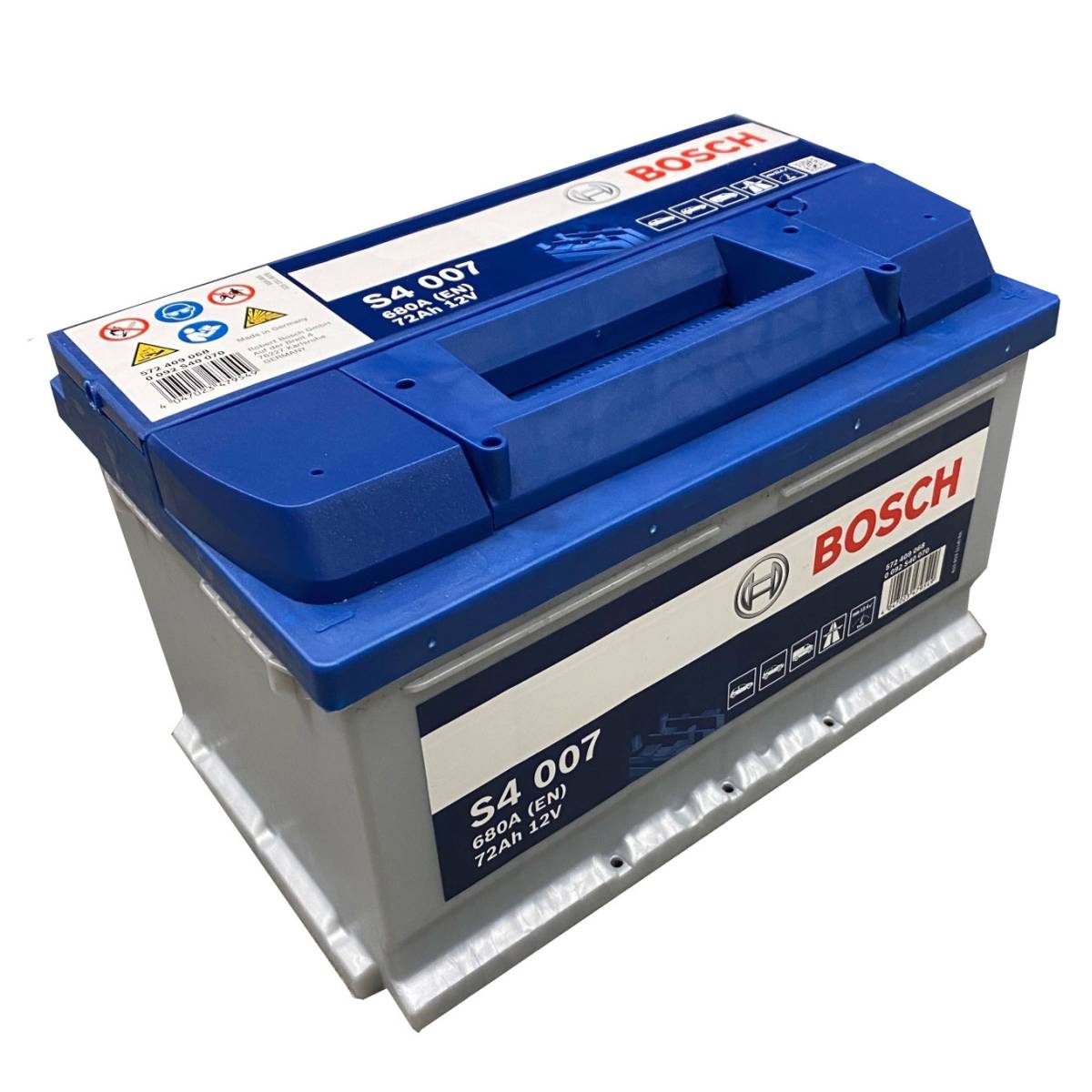 Bosch S4 007 Batteria auto12V 72Ah 680A