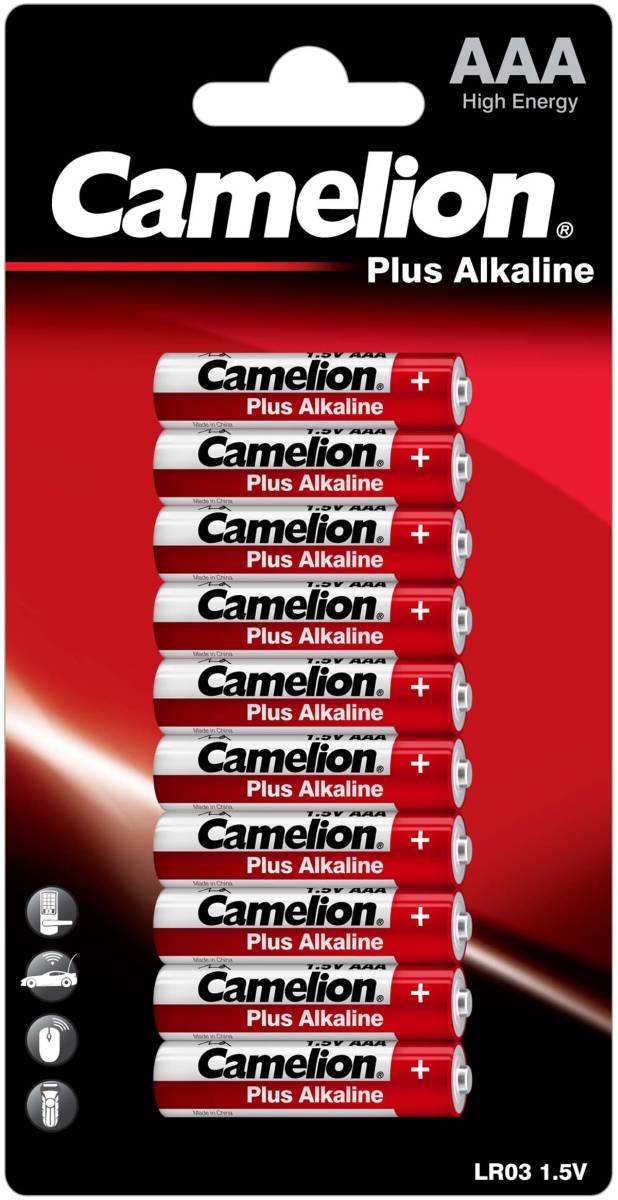 Camelion PLUS LR03 Micro batteria alcalina AAA (blister da 10)