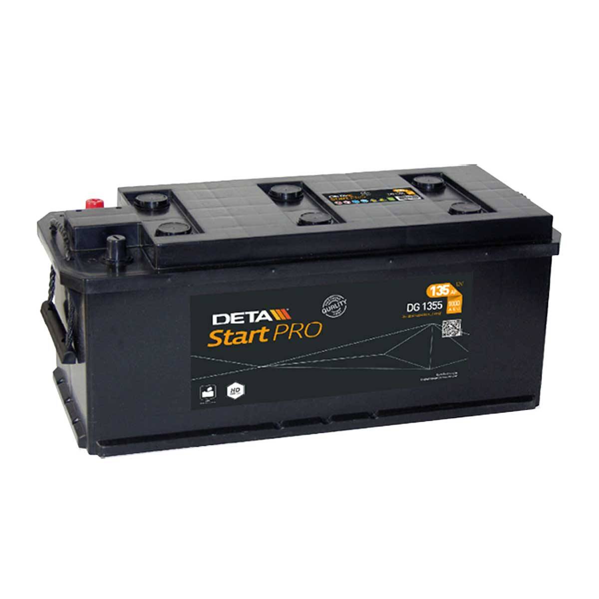 DETA DG1355 Start Pro 12V 135Ah 1000A Truck Battery