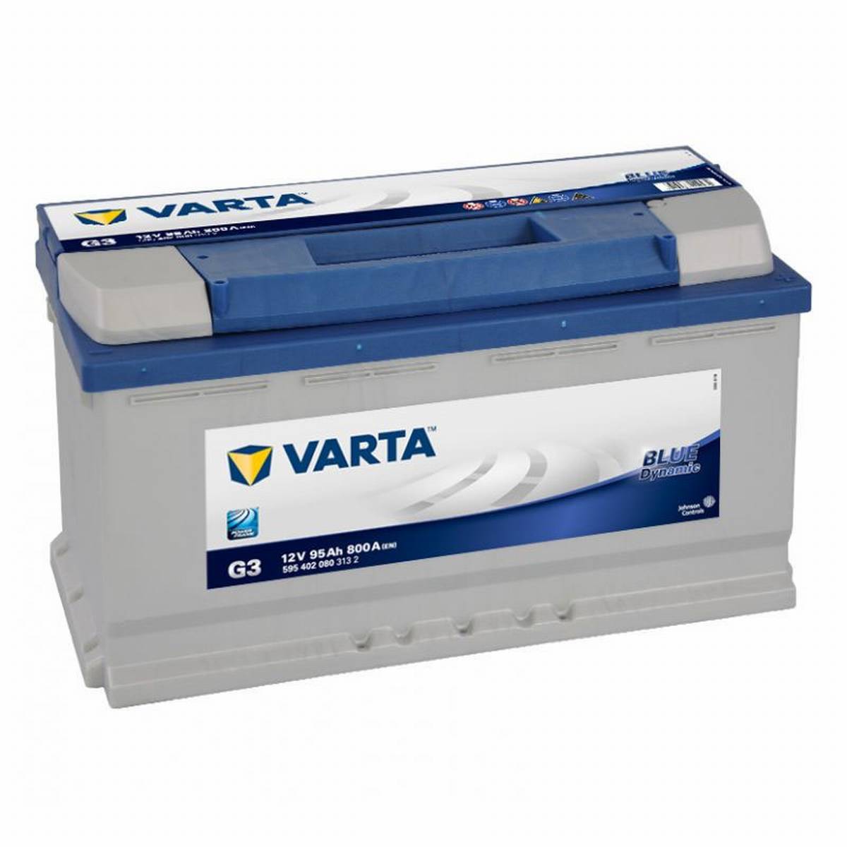 VARTA G3 Blue Dynamic 12V 95Ah 800A Batteria auto 595 402 080