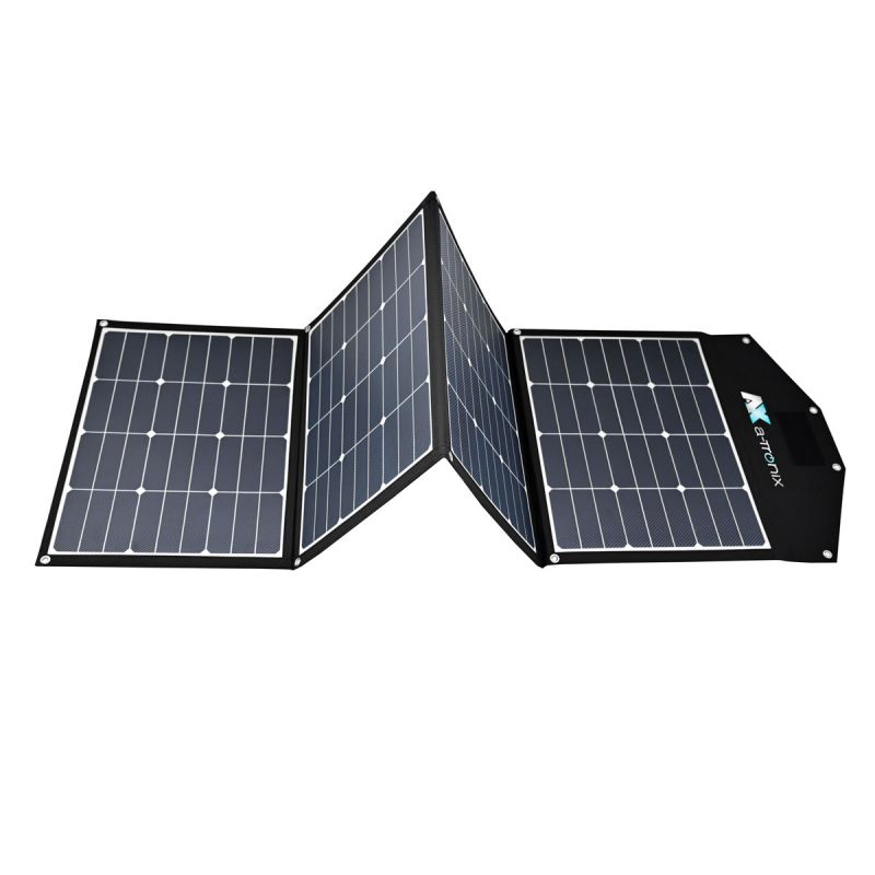 a-TroniX PPS Borsa solare pieghevole pannello solare 160W 4x40W
