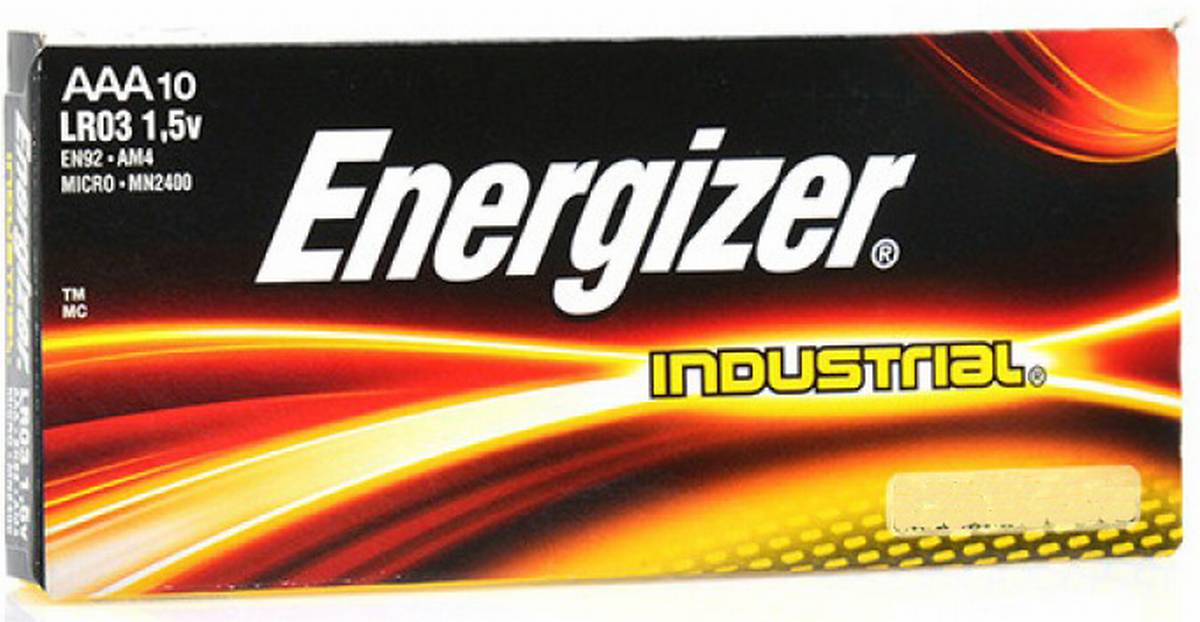 Energizer Industrial LR03 AAA confezione da 10