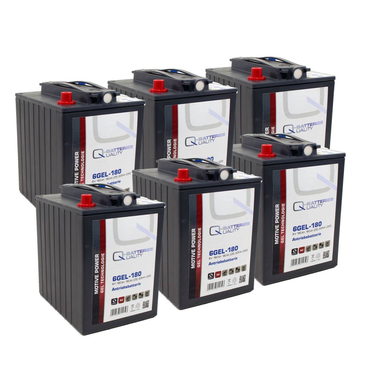 Batterie di ricambio per macchine di pulizia Kärcher Batteria al gel 36V 180Ah (6 pezzi)