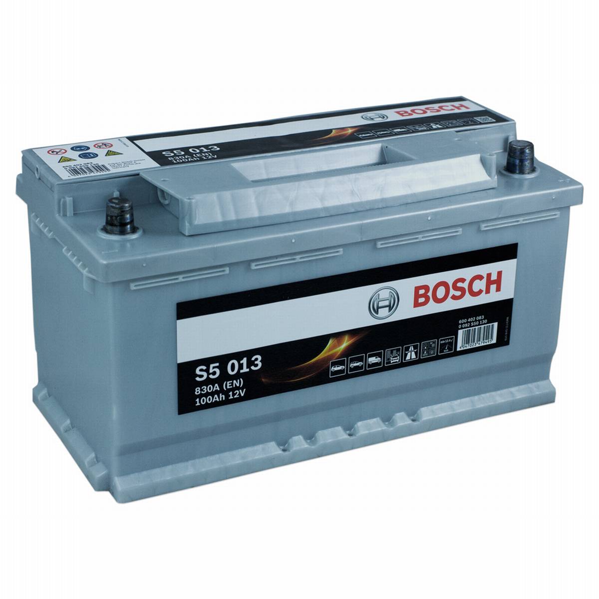 Batteria auto Bosch S5 013 12V 100Ah 830A