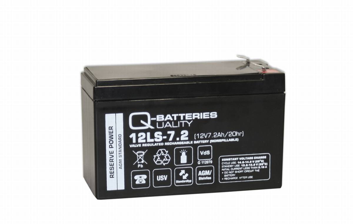 Batteria di ricambio per il sistema UPS Eaton Powerware 12V 7.2Ah attacco 4.8mm