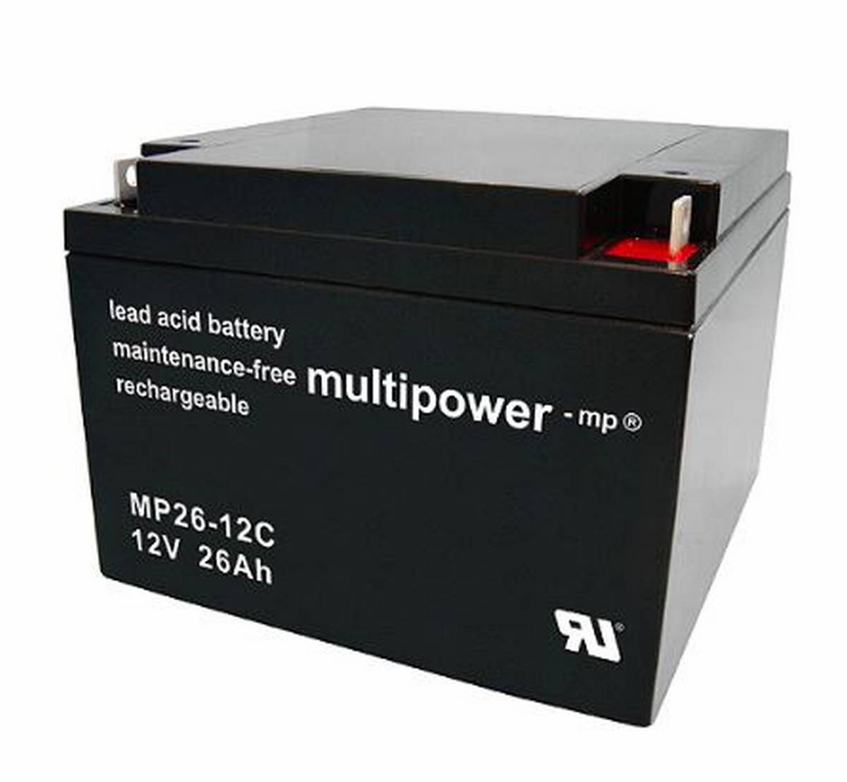 Batteria al piombo Multipower MP26-12C 12V 26Ah tipo ciclo