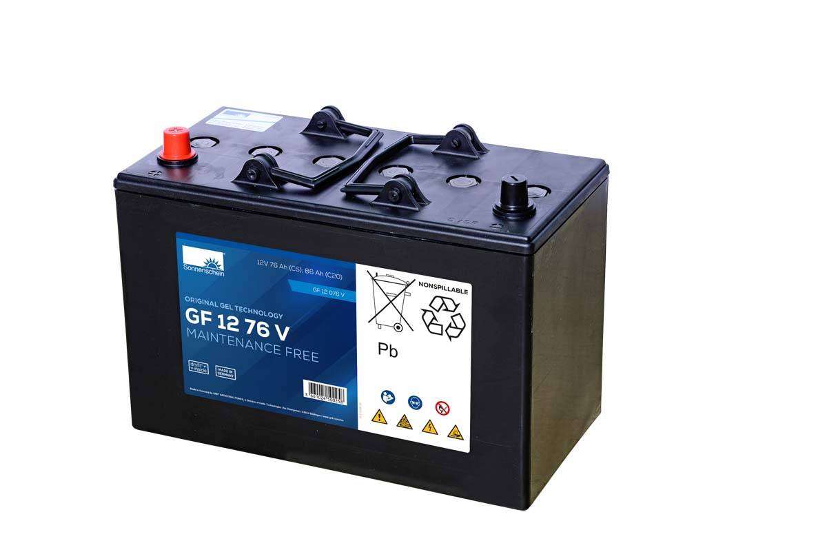 Exide Sonnenschein GF 12 076 V batteria da trazione al piombo gel dryfit 12V 76Ah (5h)