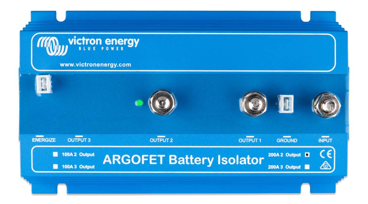 Victron Argofet 200-2 isolatore FET per 2 batterie 200A