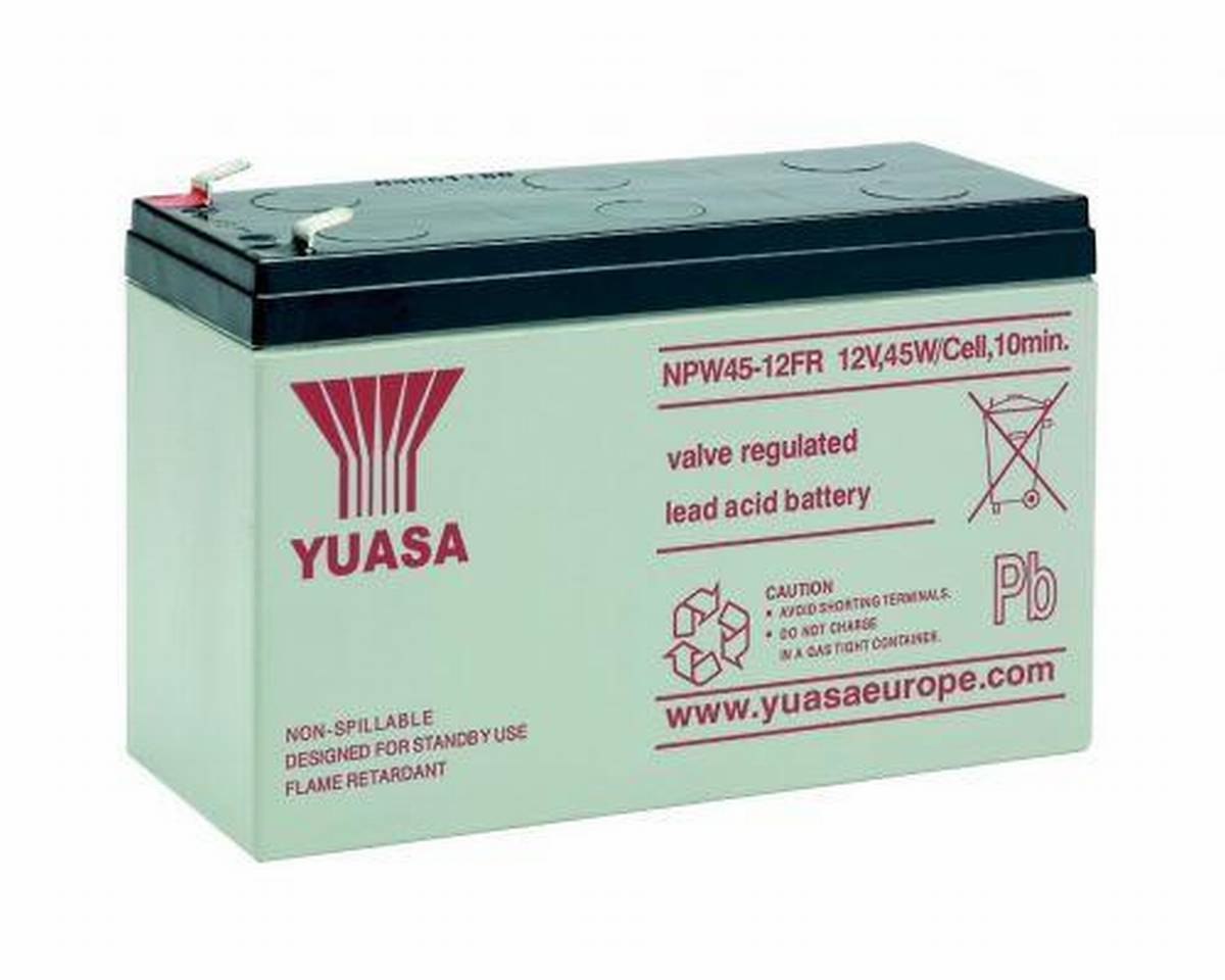 Yuasa NPW45-12 8,5Ah 12V con 45Watt/cella batteria al piombo / AGM NPW 12-8,5