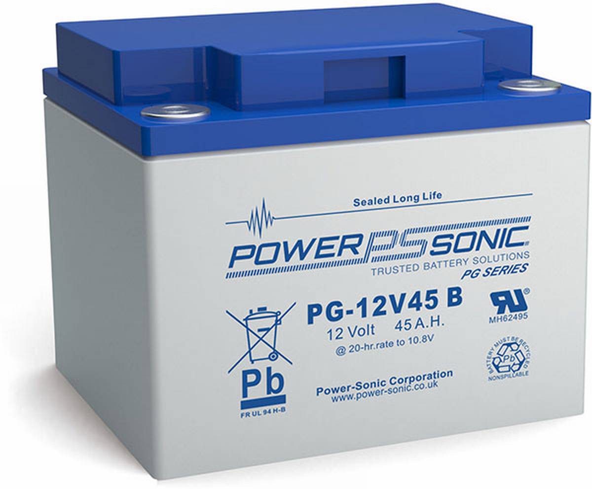 Powersonic PG-12V45 Batteria AGM 12V 45Ah