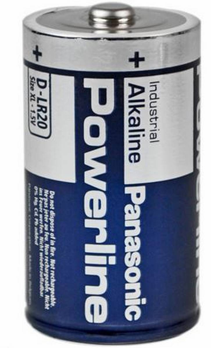 Panasonic Industrial Powerline LR20 Mono D Batteria alcalina (Bulk)