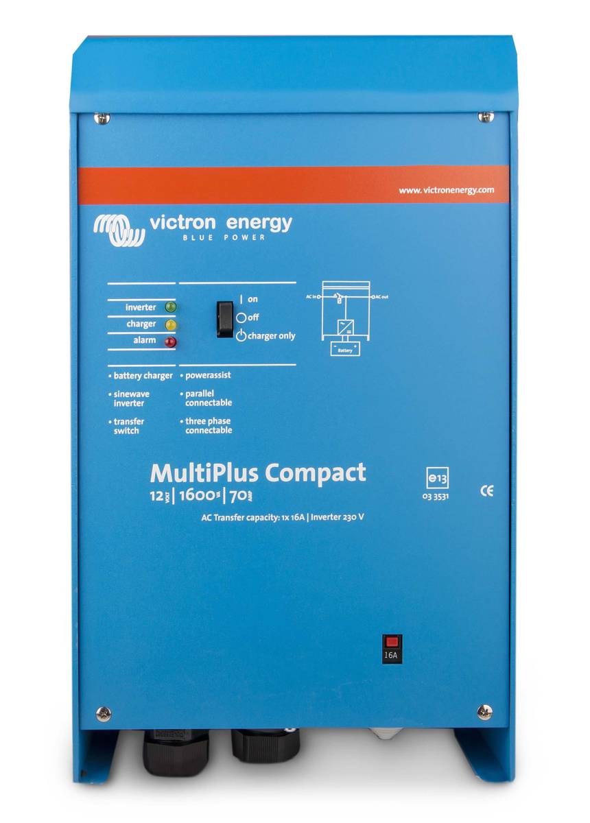 Victron MultiPlus Compact 12/1600/70-16 230V VE.Bus Inverter e caricatore