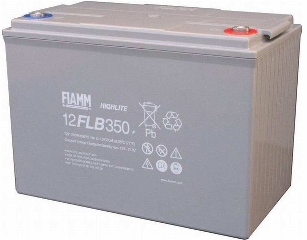 Batteria Fiamm HighLite 12FLB350P 12V 95Ah AGM al piombo 10-12 anni