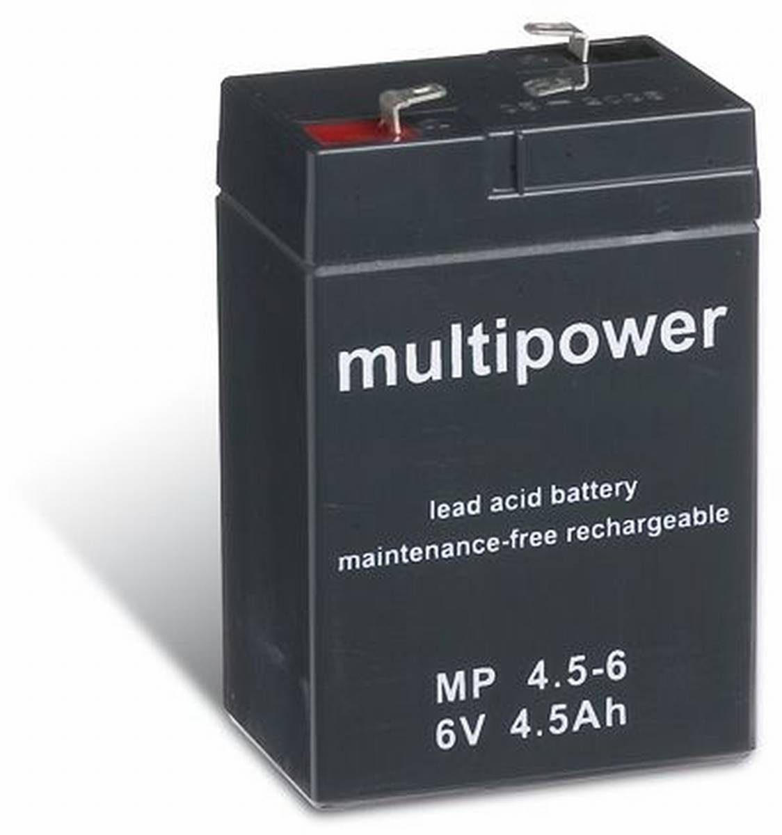 Multipower MP4,5-6 / 6V 4,5Ah batteria al piombo AGM