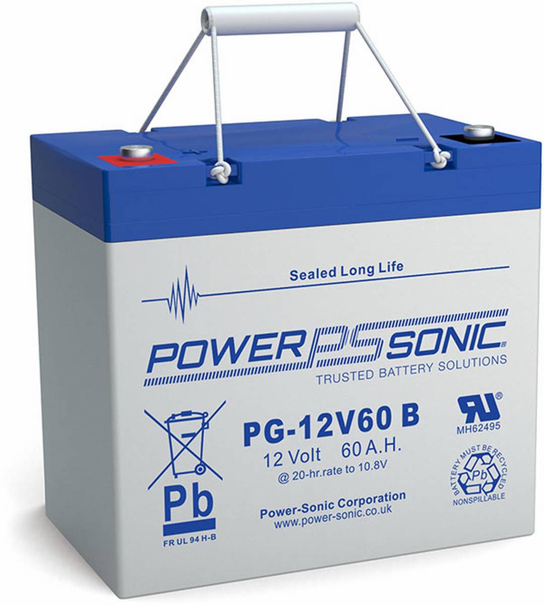 Powersonic PG-12V60 Batteria AGM 12V 60Ah