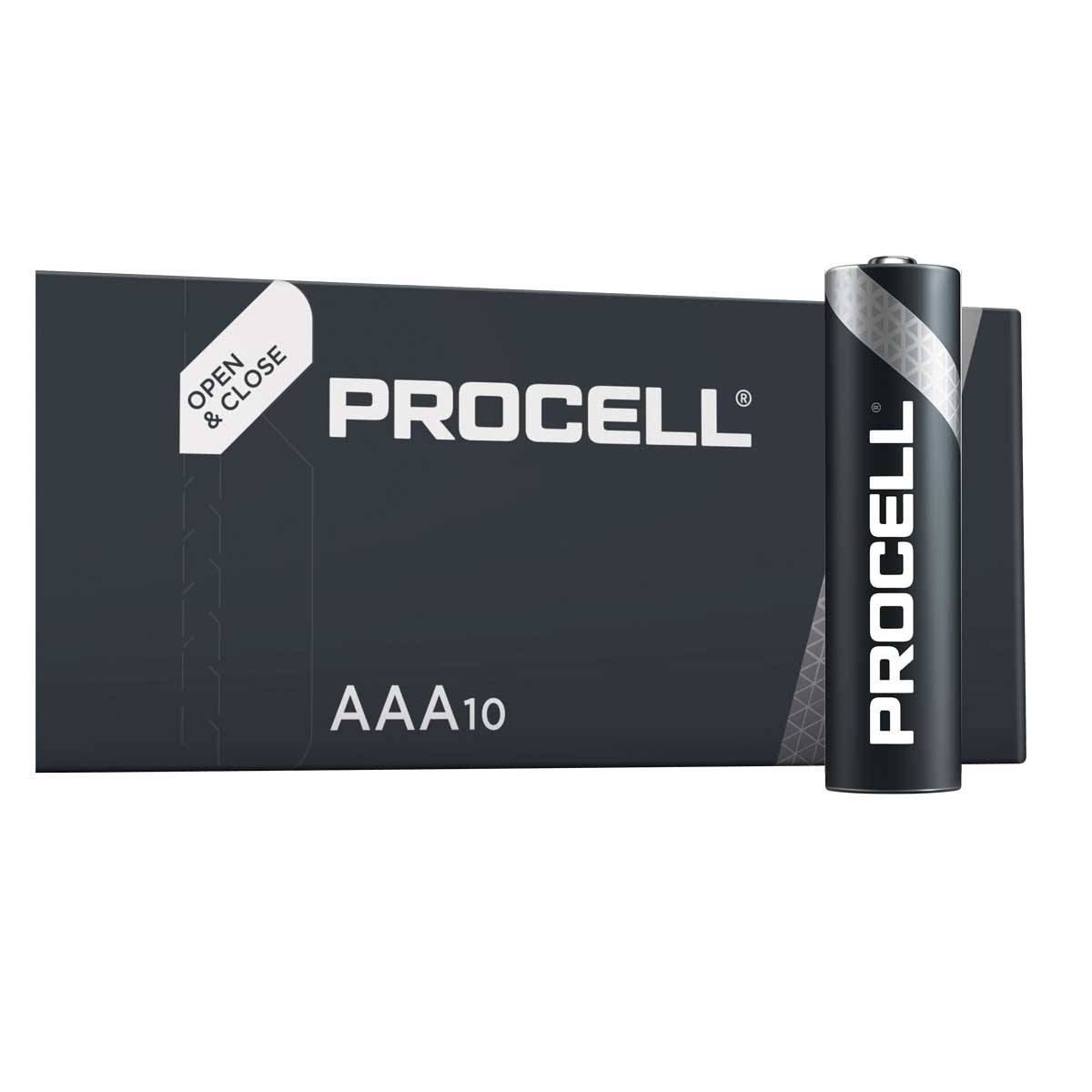 Duracell Procell Alkaline LR3 Micro AAA Battery MN 2400 1.5V 10pcs. (scatola)