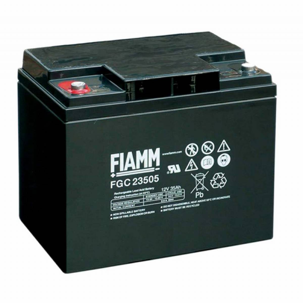 Fiamm FGC23505 Batteria al piombo 12V 35Ah / Batteria al piombo AGM FGC 23507