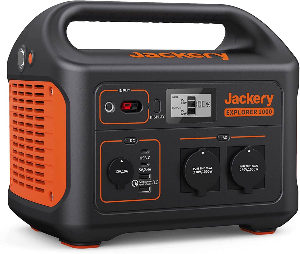 Jackery Explorer 1000 generatore di corrente portatile 1000W 1002Wh generatore portatile