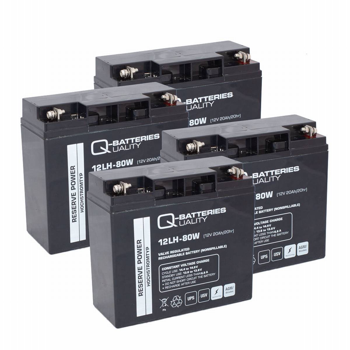 Batteria di ricambio RBC11, RBC55 per sistemi UPS di APC 12V 18Ah