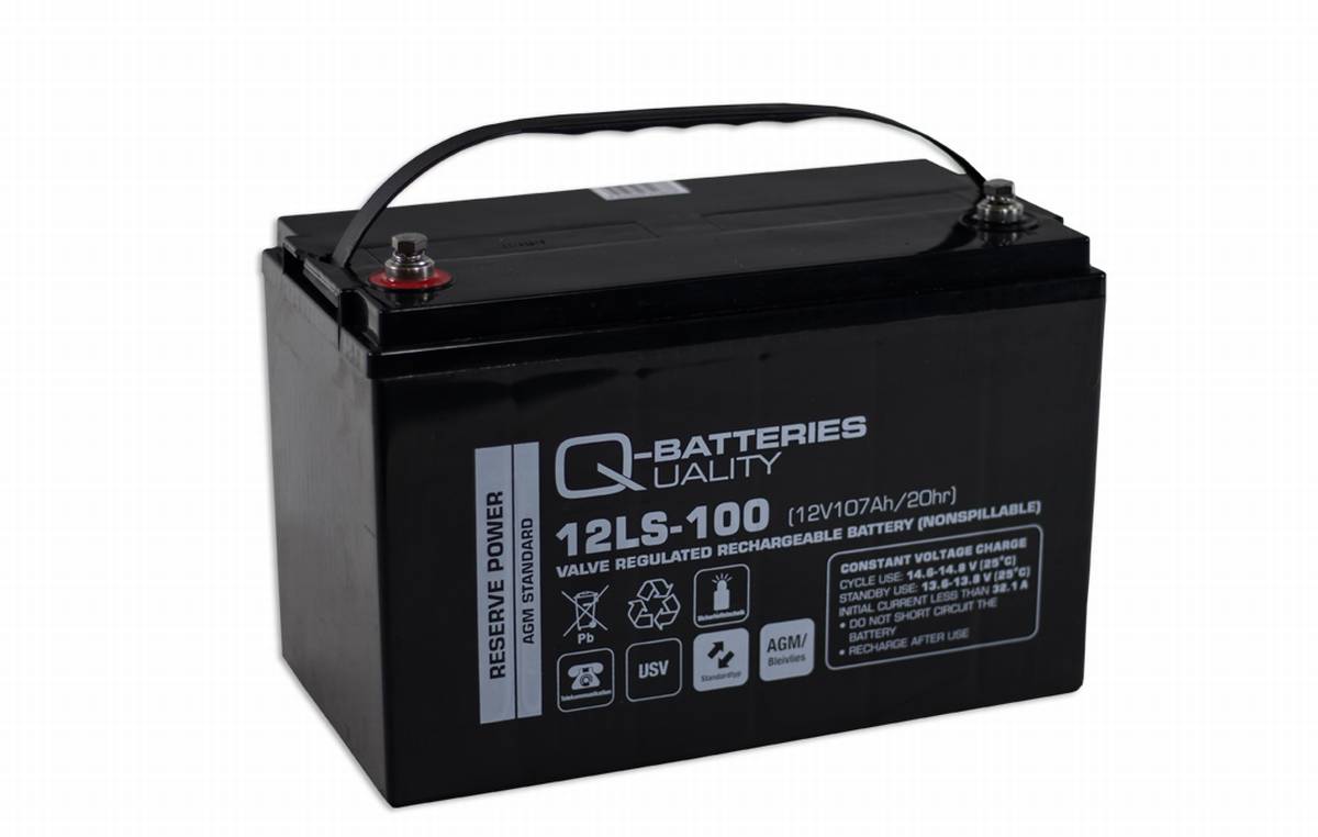 Batteria di ricambio per Panasonic LC-XB12100P 12V 107Ah AGM