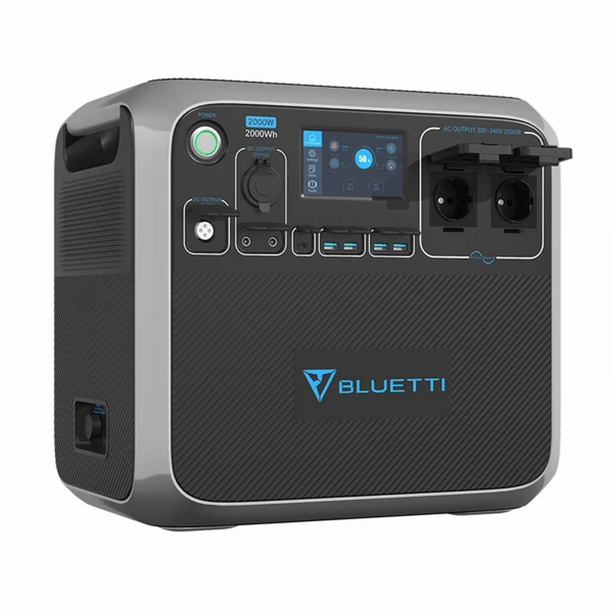 Bluetti AC200P Centrale elettrica portatile 2000Wh per alimentazione mobile, generatore portatile