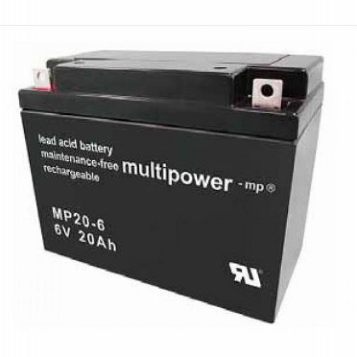 Multipower MP20-6 / 6V 20Ah Lead Battery AGM