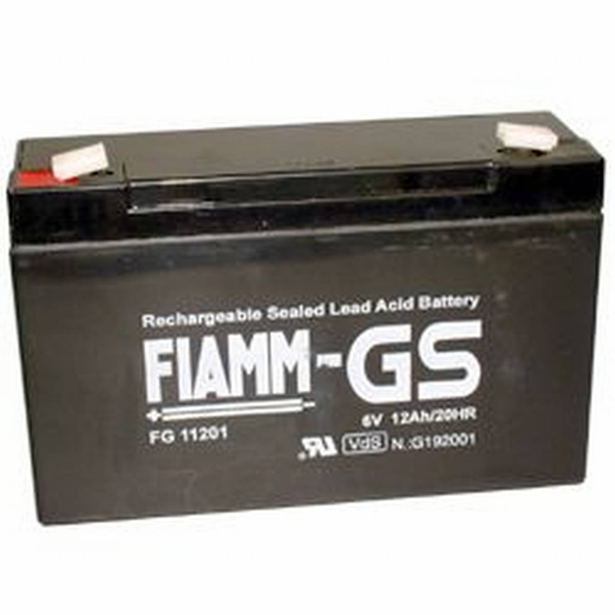 Fiamm FG11201 Batteria al piombo 6 V 12Ah / Batteria al piombo / AGM al piombo VdS