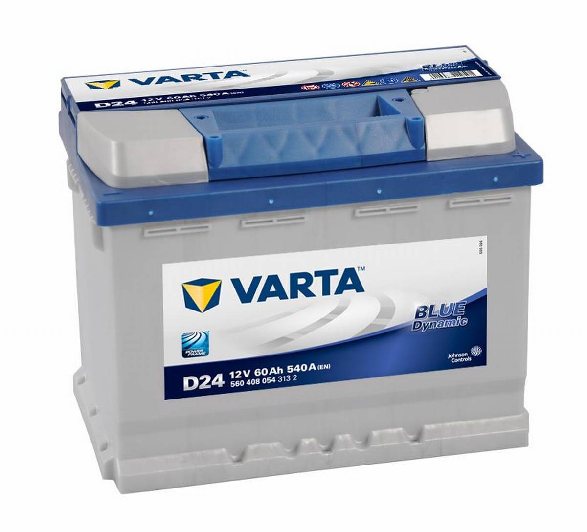 VARTA D24 Blue Dynamic 12V 60Ah 540A batteria auto 560 408 054