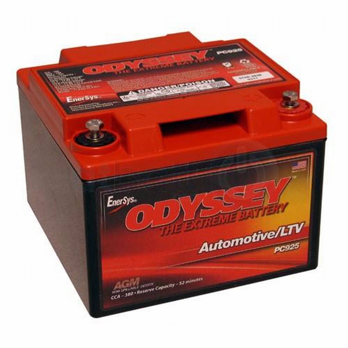 Hawker Odyssey PC925 12V 28Ah 330A AGM Motorcycle Battery Pure Lead Battery