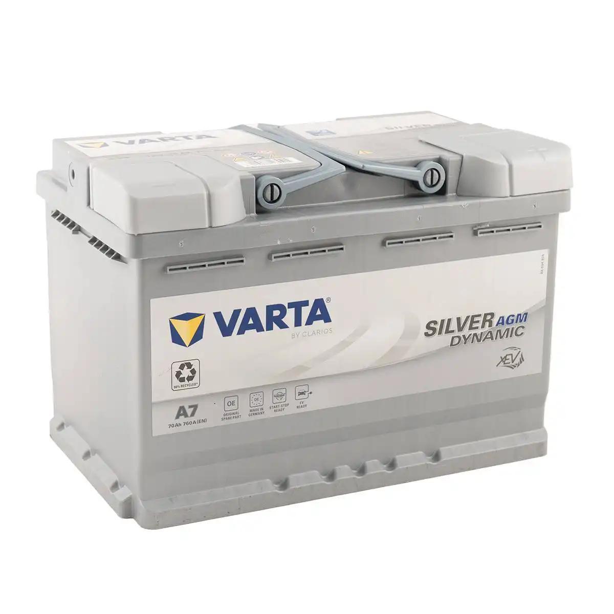 VARTA E39 Silver Dynamic AGM 12V 70Ah 760A Batteria auto Start