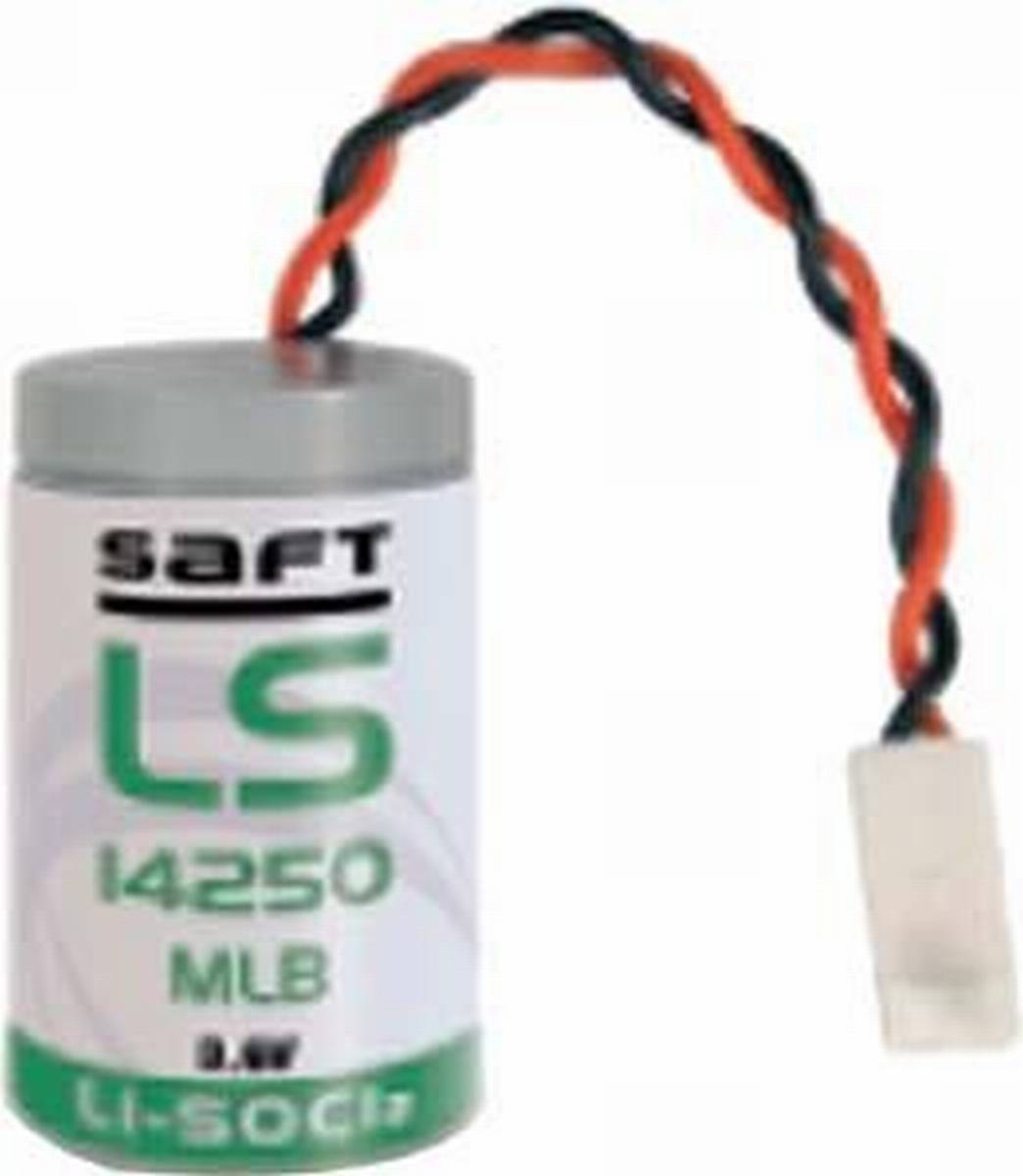 Saft LS 14250 MLB con filo e spina ER-1/2AA Batteria industriale al litio cloruro di tionile UN3090 - SV188