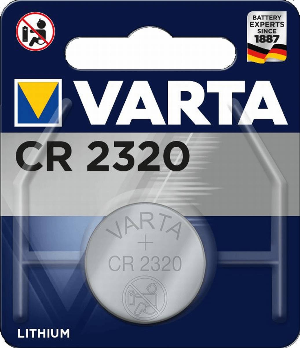 Varta Electronics CR2320 Lithium Button Cell 3V (Blister da 1) UN3090 - SV188