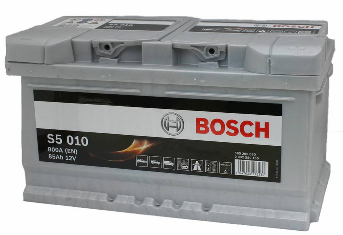Batteria auto Bosch S5 010 12V 85Ah 800A