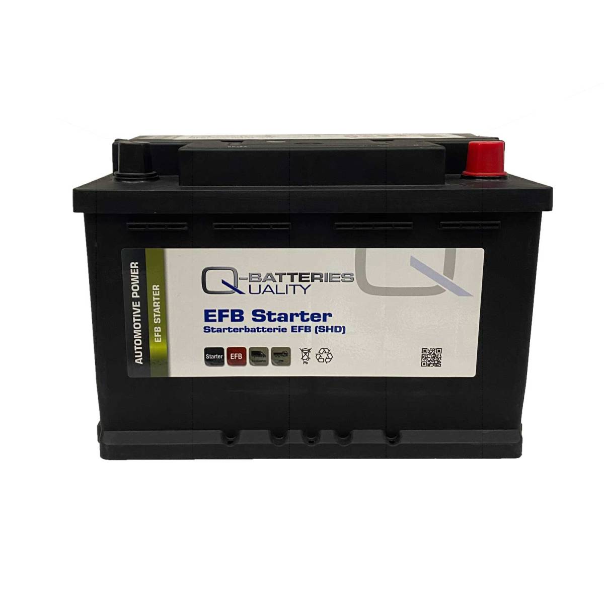 Q-Batterie Start-Stop EFB Batteria auto EFB70 12V 70Ah 700A ordina su