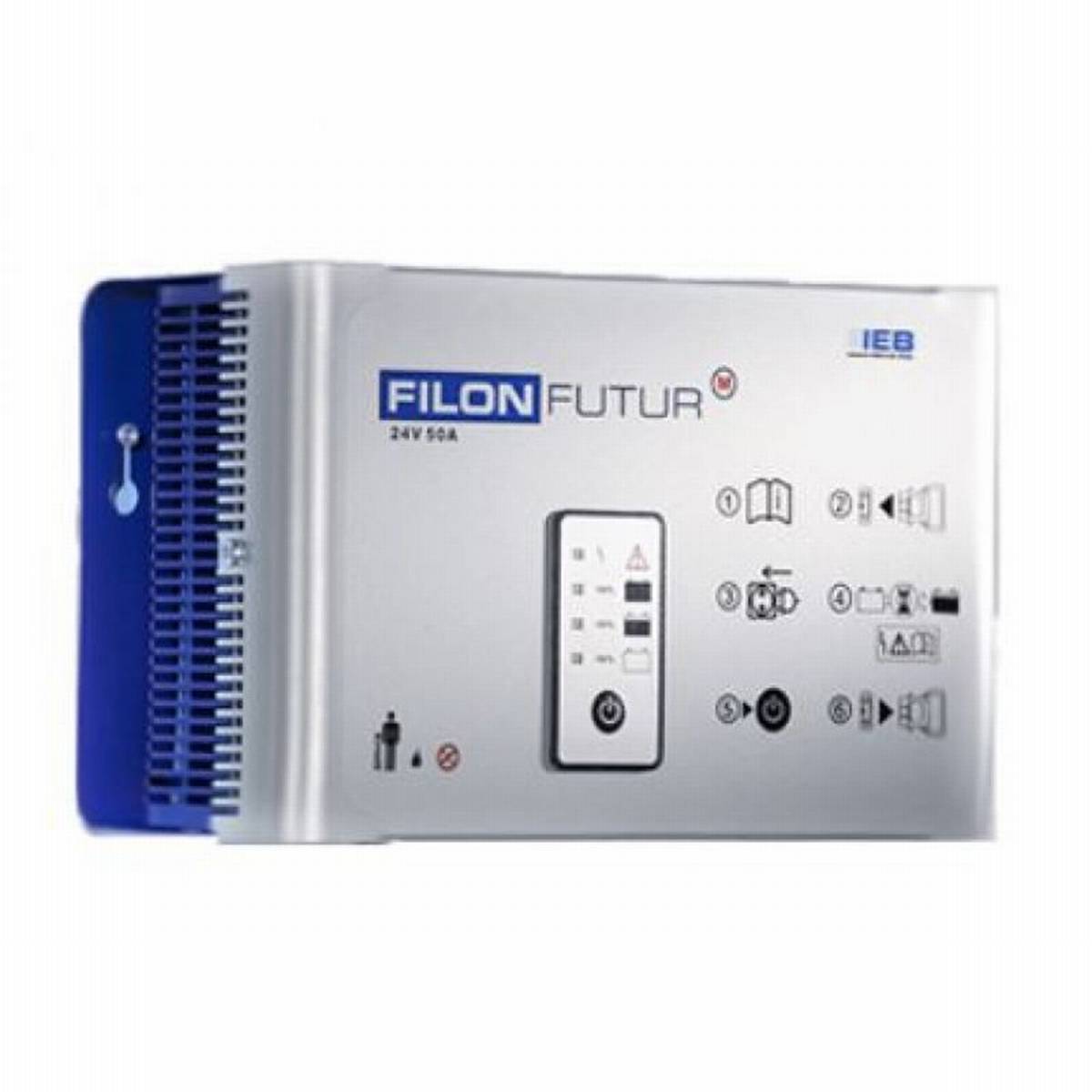 IEB Filon Futur M E230 G24/30 B50-FP (rete AC) per batterie al piombo 24V 30A corrente di carica ad alta frequenza