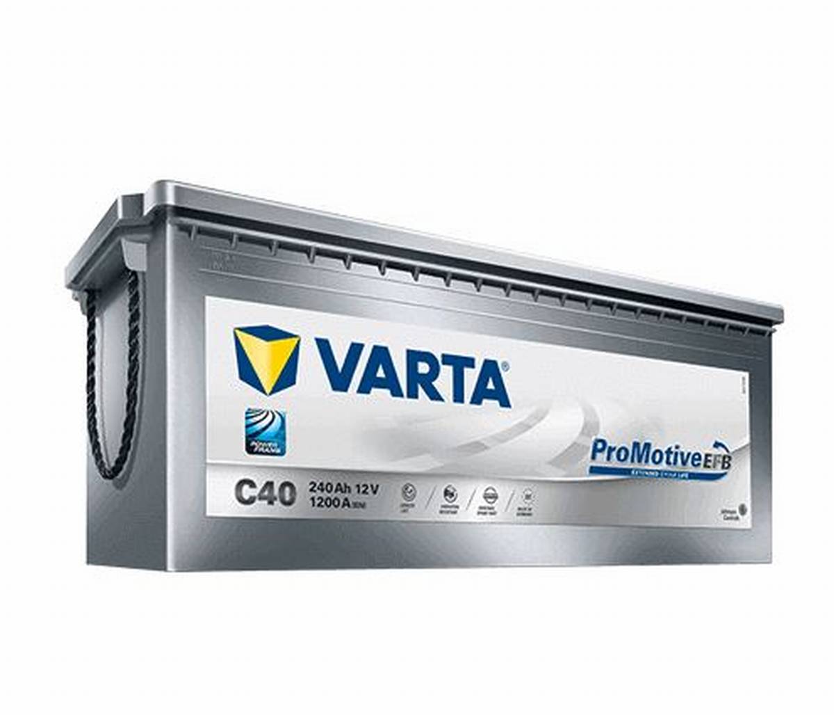 VARTA C40 ProMotive EFB 12V 240Ah 1200A batteria per camion 740 500 120