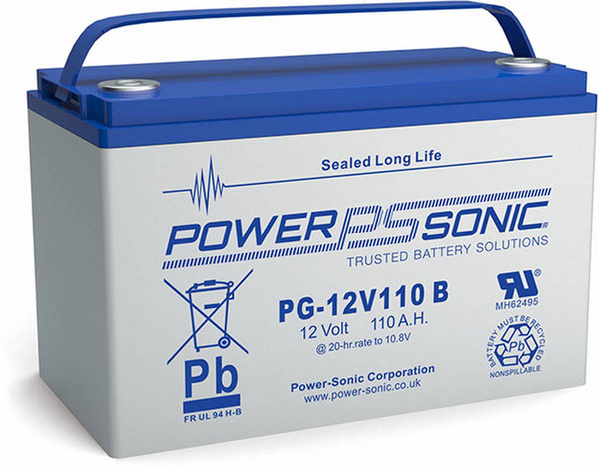 Powersonic PG-12V110 Batteria AGM 12V 110Ah