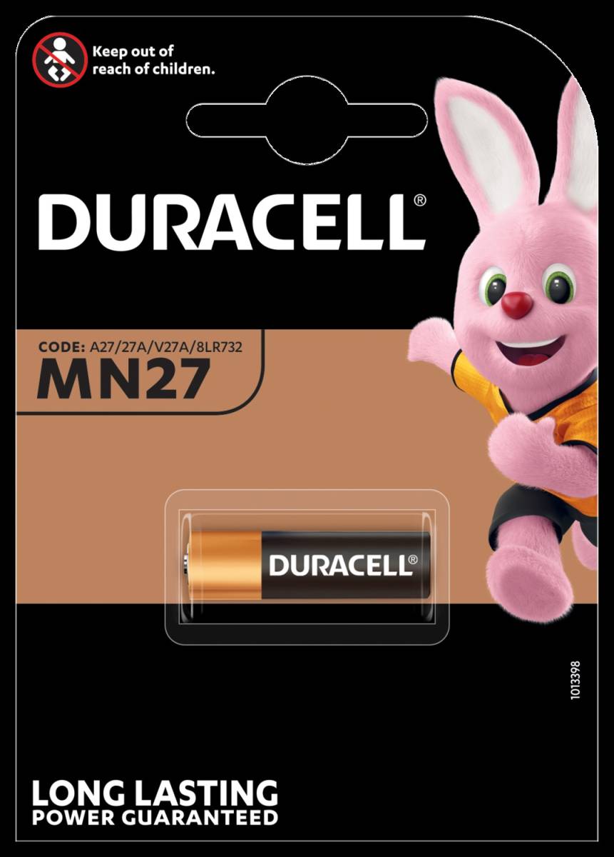Duracell MN27 Batteria alcalina 12V (1 blister)