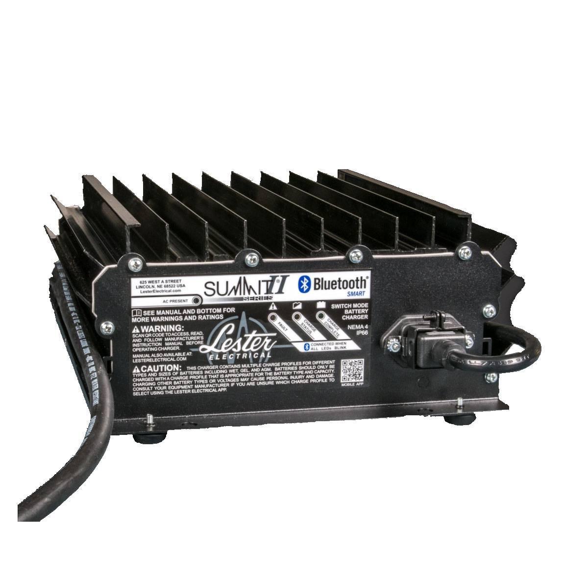 Lester Electrical Summit Series II Industrial Charger 1050W per 24V/ 36V/ 48V 25A/22A con Bluetooth