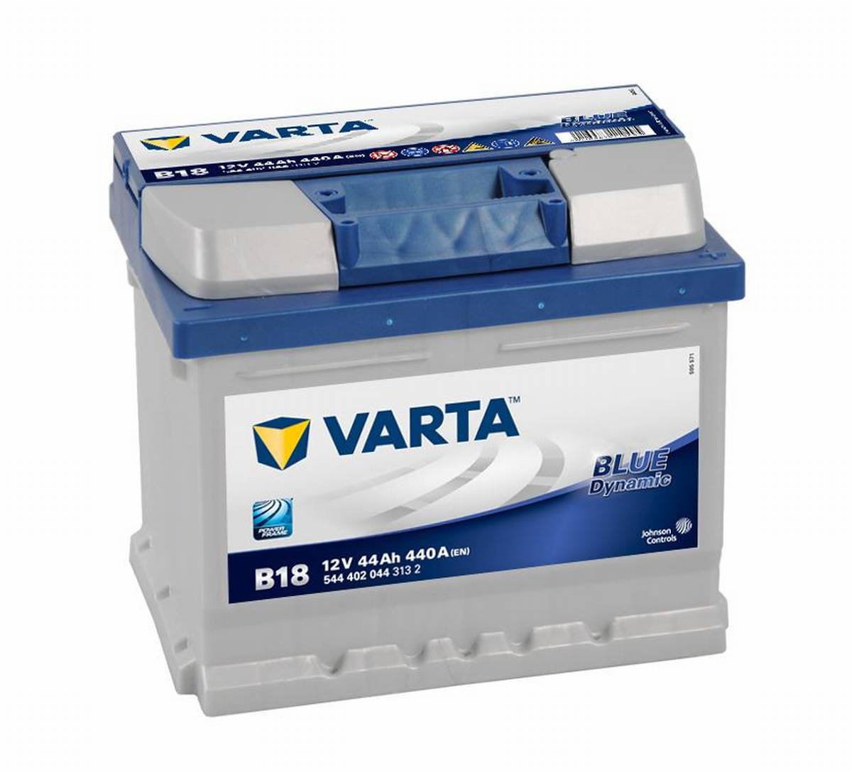 VARTA B18 Blue Dynamic 12V 44Ah 440A Batteria auto 544 402 044