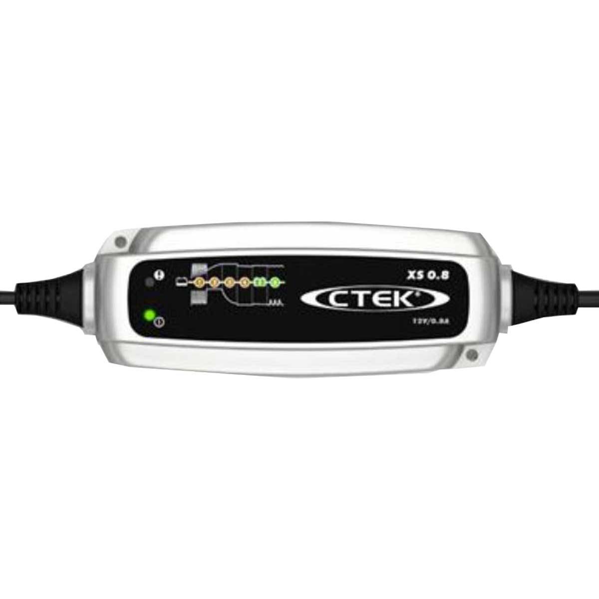 CTEK XS 0.8 Caricabatterie per batterie al piombo 12V 800mA corrente di carica ad alta frequenza