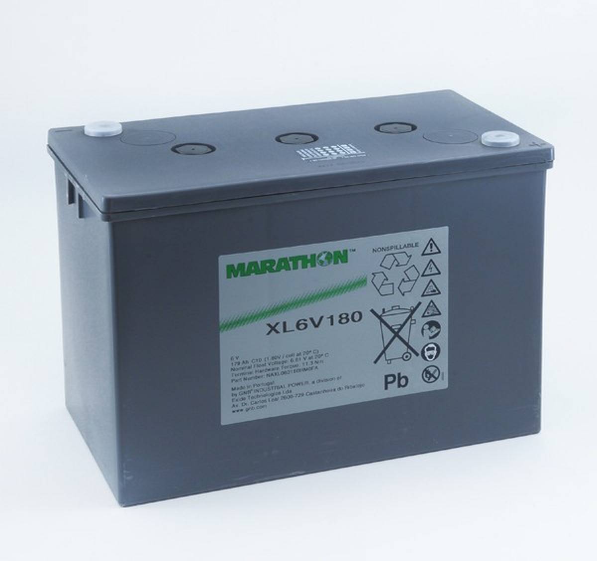 Exide Marathon XL6V180 6V 179Ah AGM Lead Battery