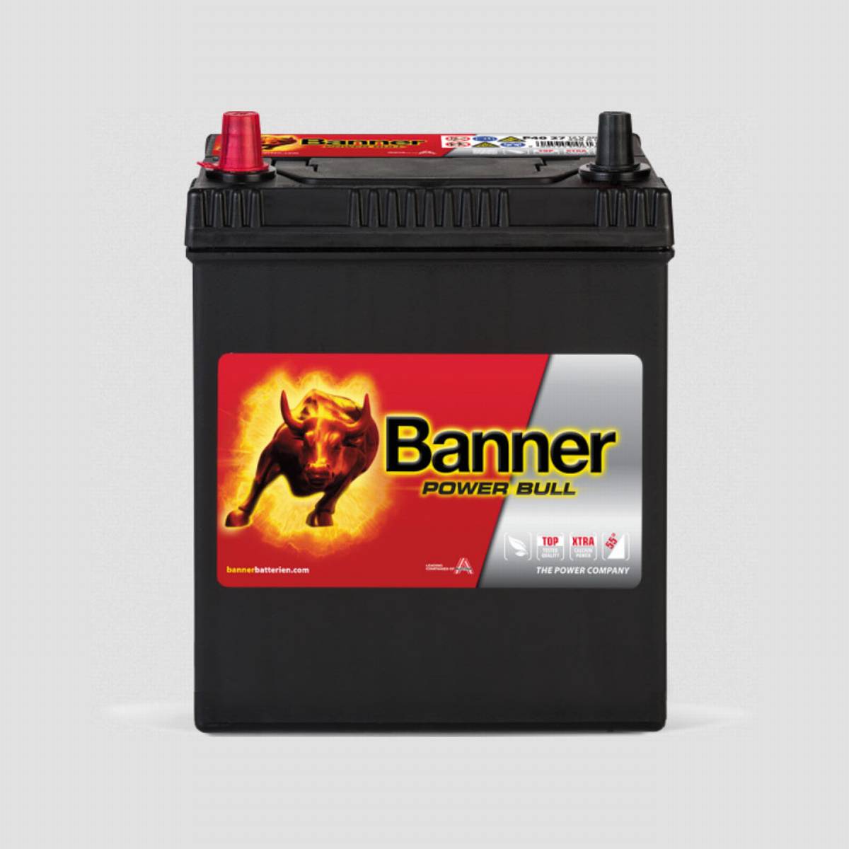 Banner P4027 Power Bull 12V 40Ah 330A batteria per auto