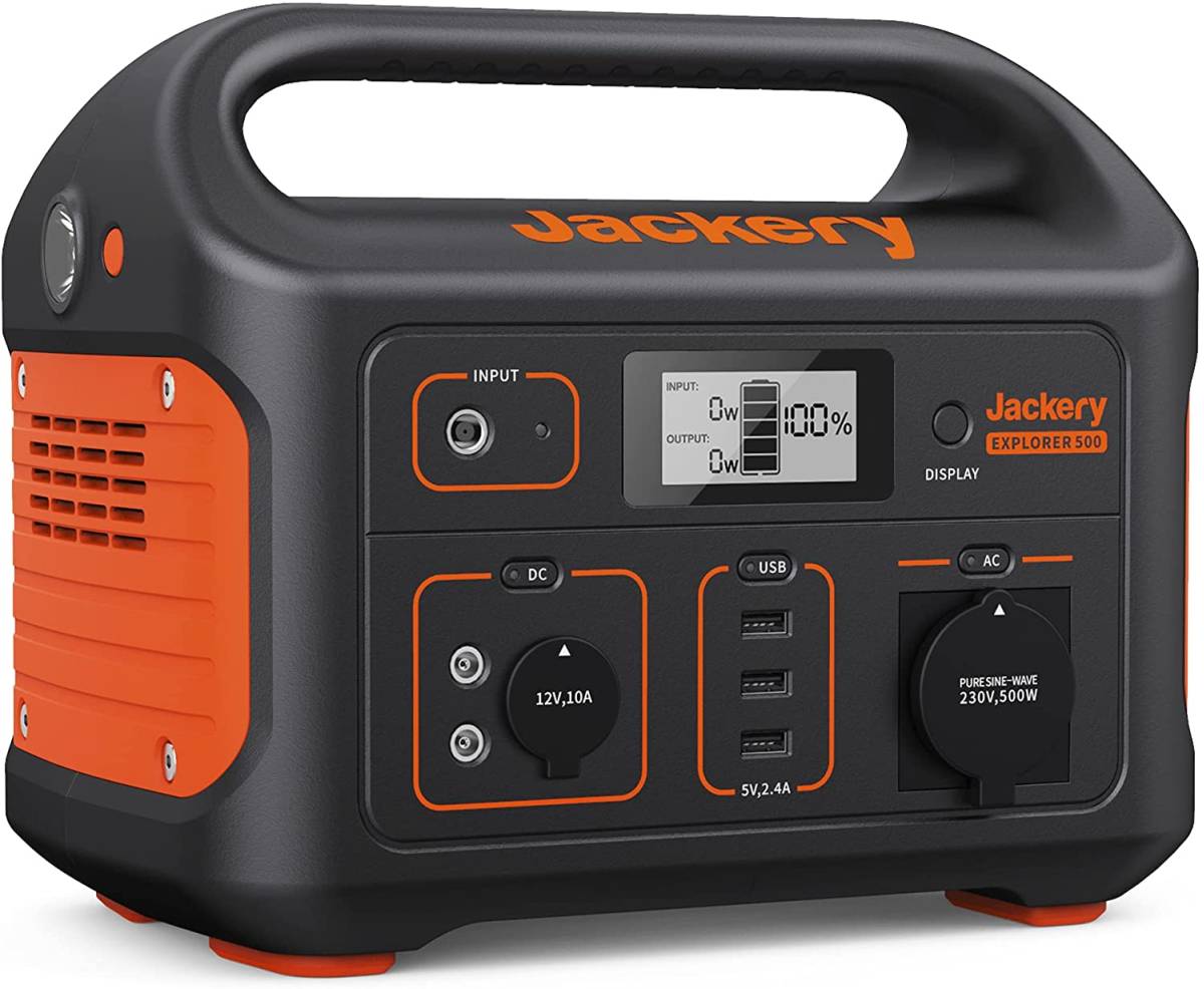 Jackery Explorer 500 generatore di corrente portatile 500W 518Wh 