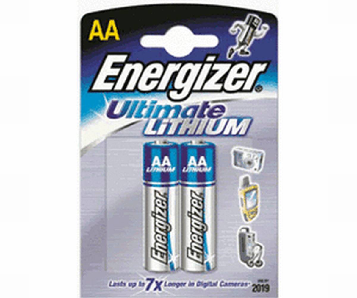Energizer Ultimate Lithium L91 Mignon AA Battery (Blister di 2) UN3090 - SV188