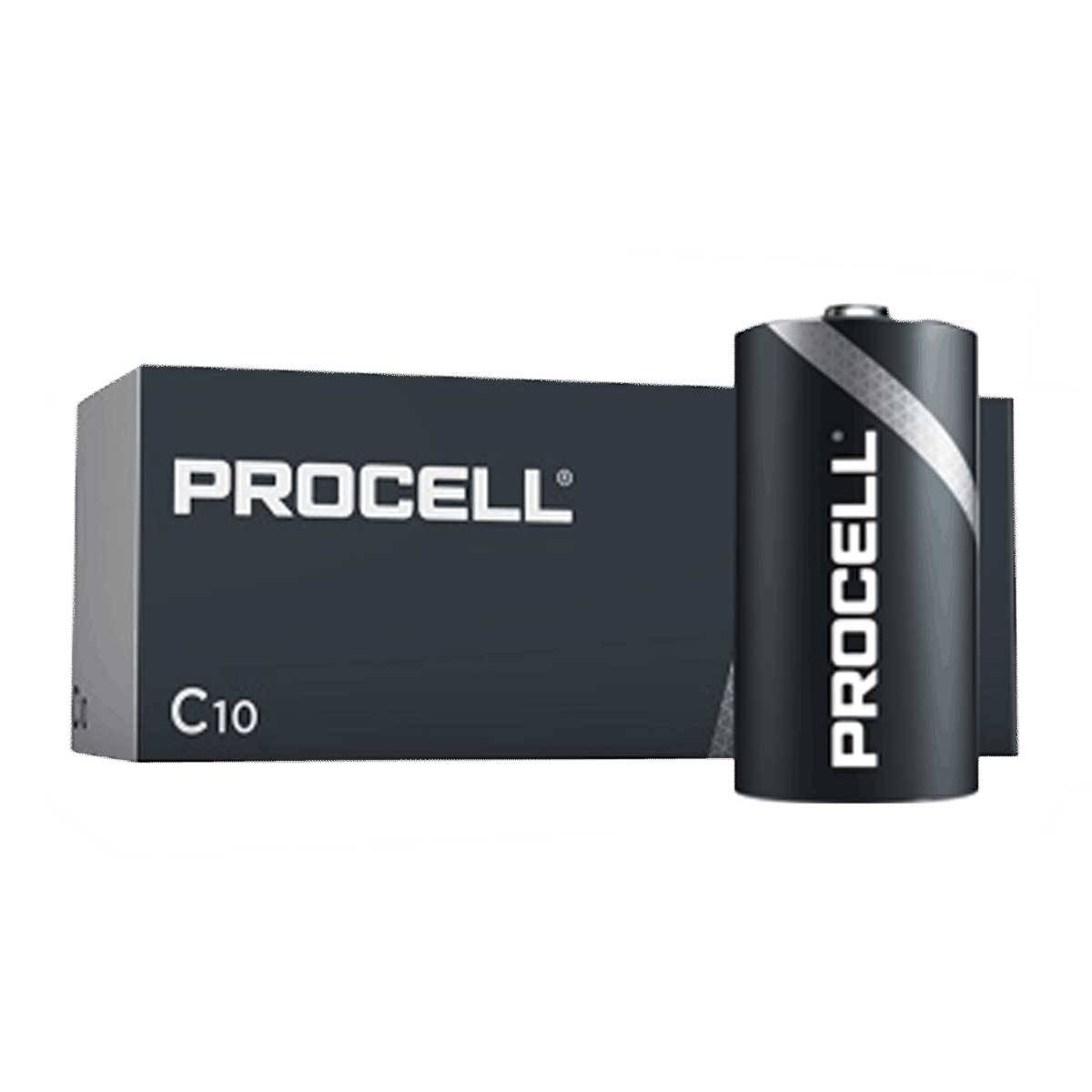 Duracell Procell Alkaline LR14 Baby C Battery MN 1400 1.5V 10pcs. (scatola)