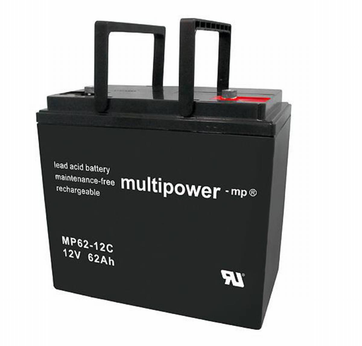 Multipower MP62-12C 12V 62Ah Lead Battery AGM Cycle Type